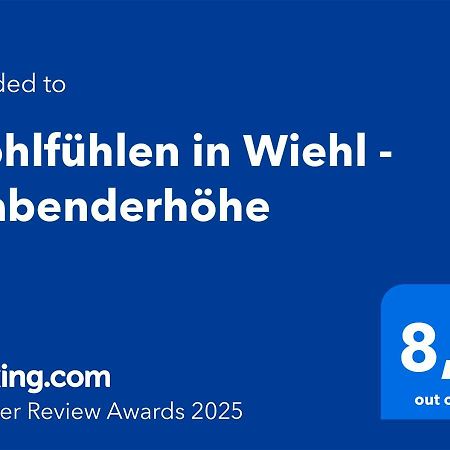 Wohlfühlen in Wiehl - Drabenderhöhe Exterior foto